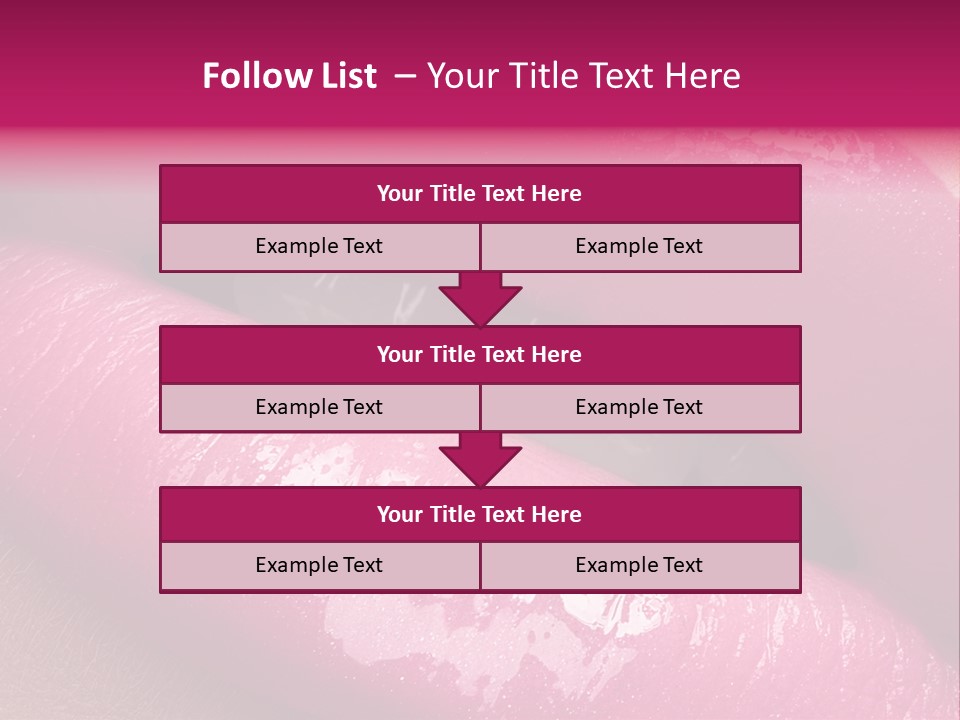 Glossy Makeup Luxury PowerPoint Template