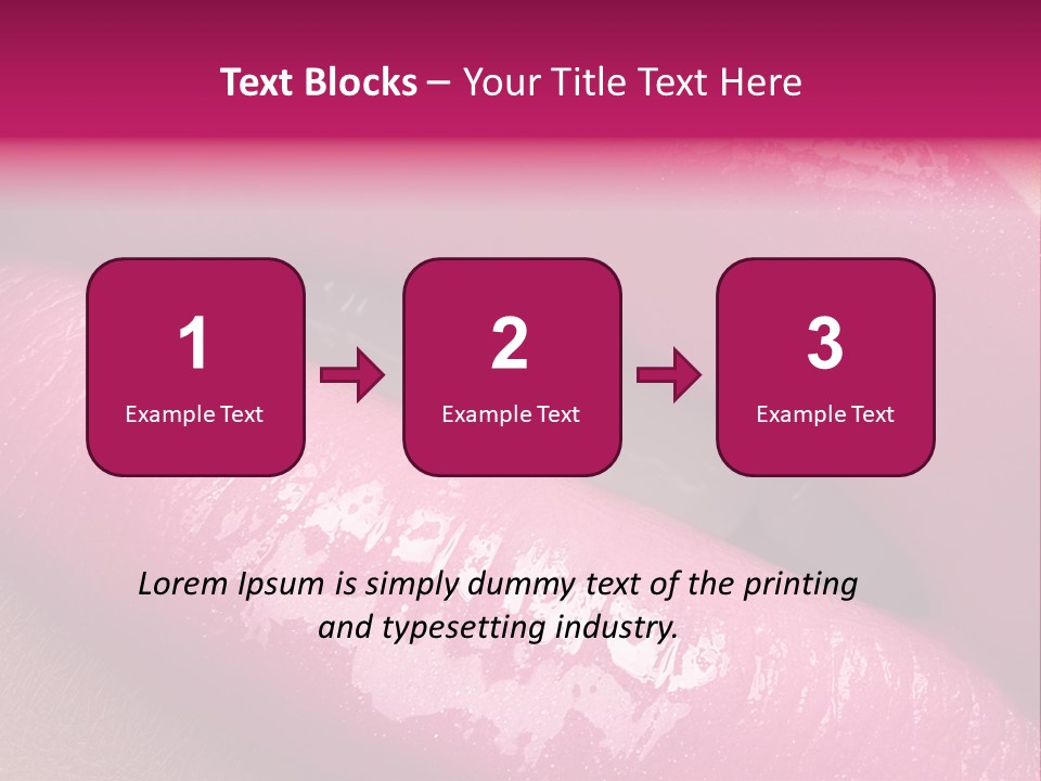 Glossy Makeup Luxury PowerPoint Template