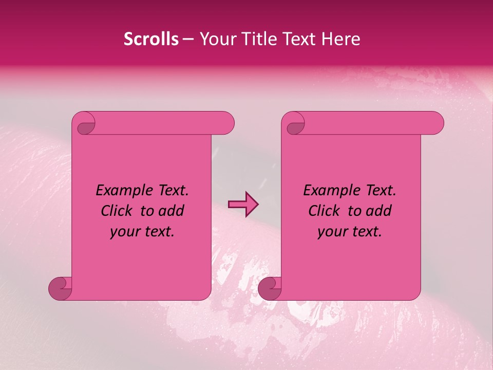 Glossy Makeup Luxury PowerPoint Template