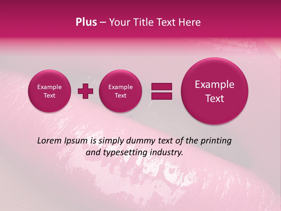 Glossy Makeup Luxury PowerPoint Template