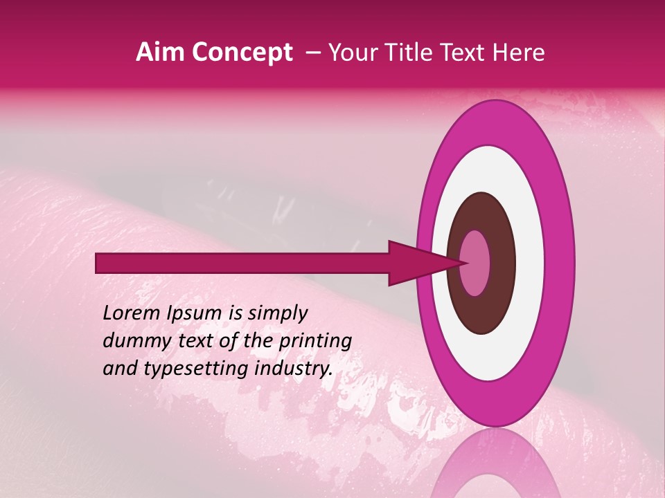 Glossy Makeup Luxury PowerPoint Template