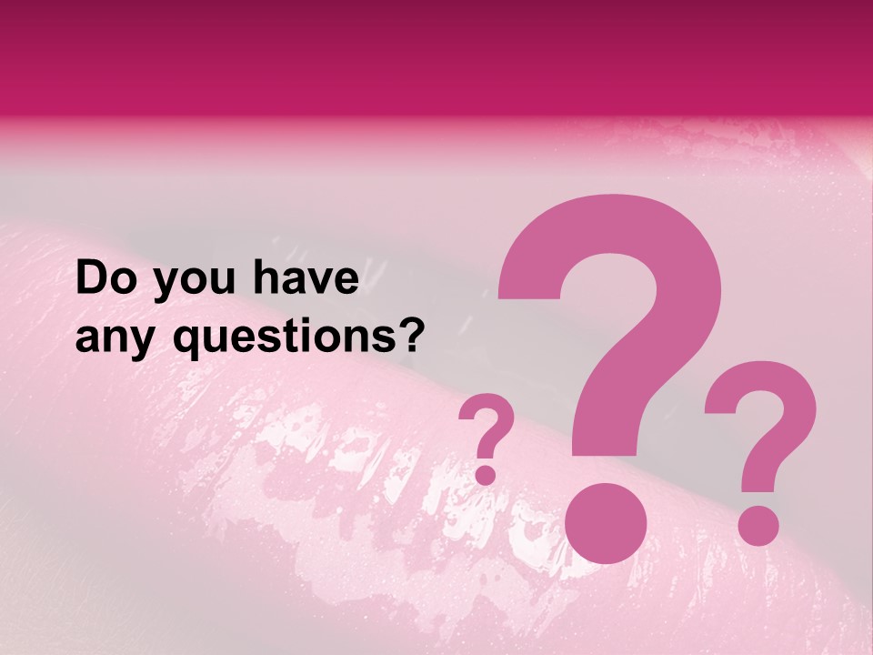 Glossy Makeup Luxury PowerPoint Template