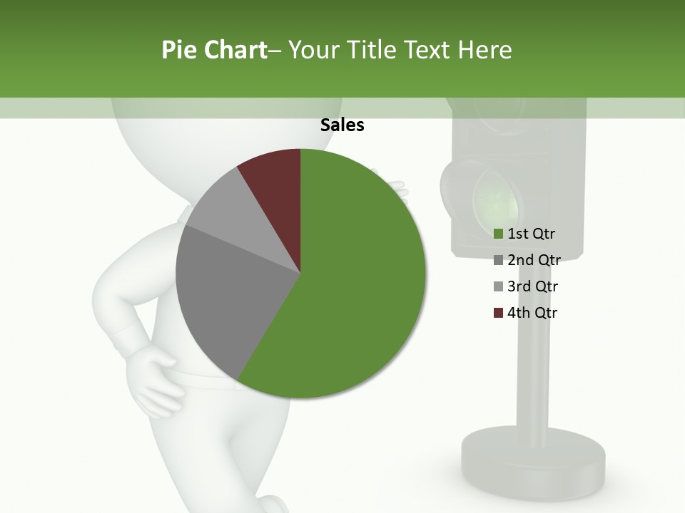 Transport Concept Stoplight PowerPoint Template