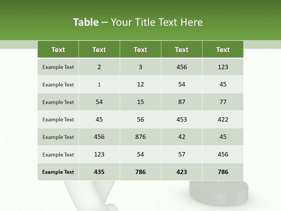 Transport Concept Stoplight PowerPoint Template