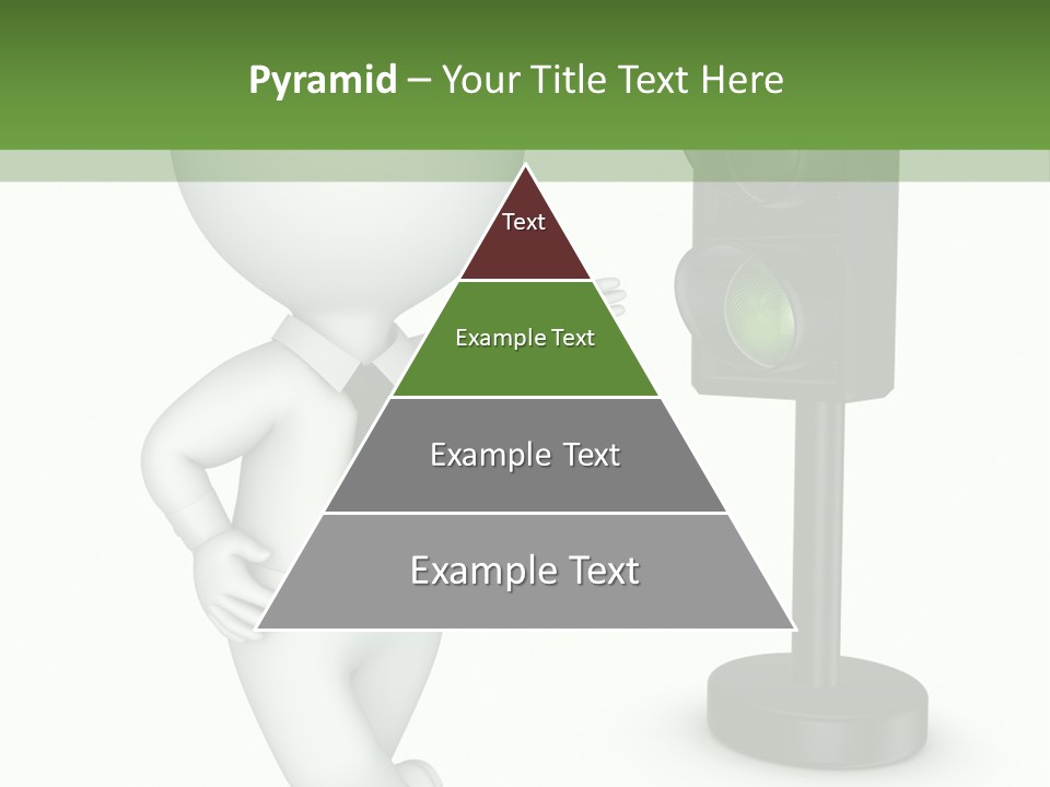 Transport Concept Stoplight PowerPoint Template