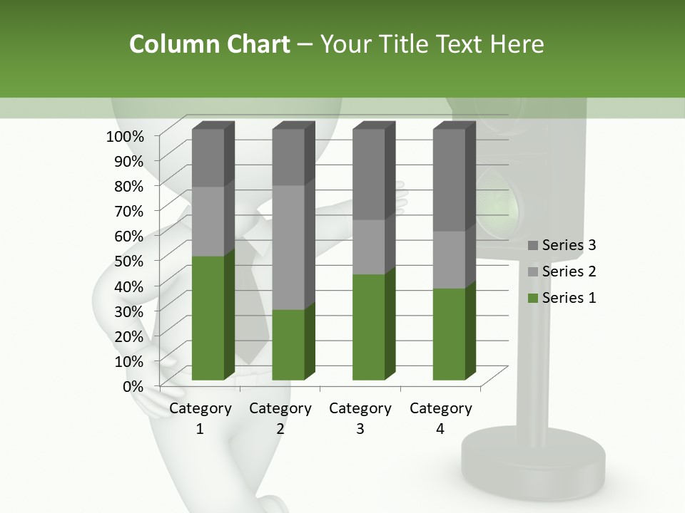 Transport Concept Stoplight PowerPoint Template