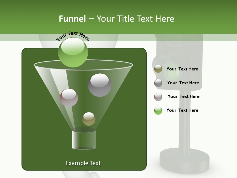 Transport Concept Stoplight PowerPoint Template