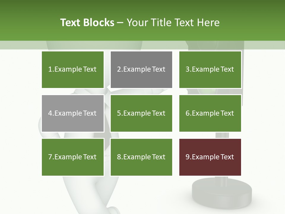 Transport Concept Stoplight PowerPoint Template