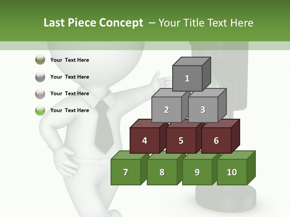 Transport Concept Stoplight PowerPoint Template