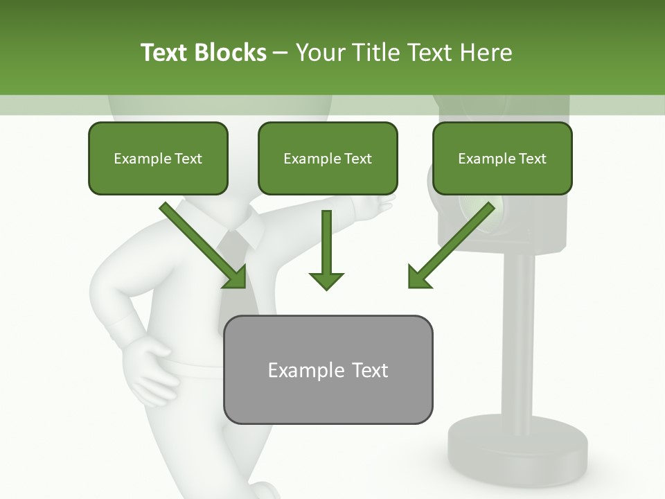 Transport Concept Stoplight PowerPoint Template