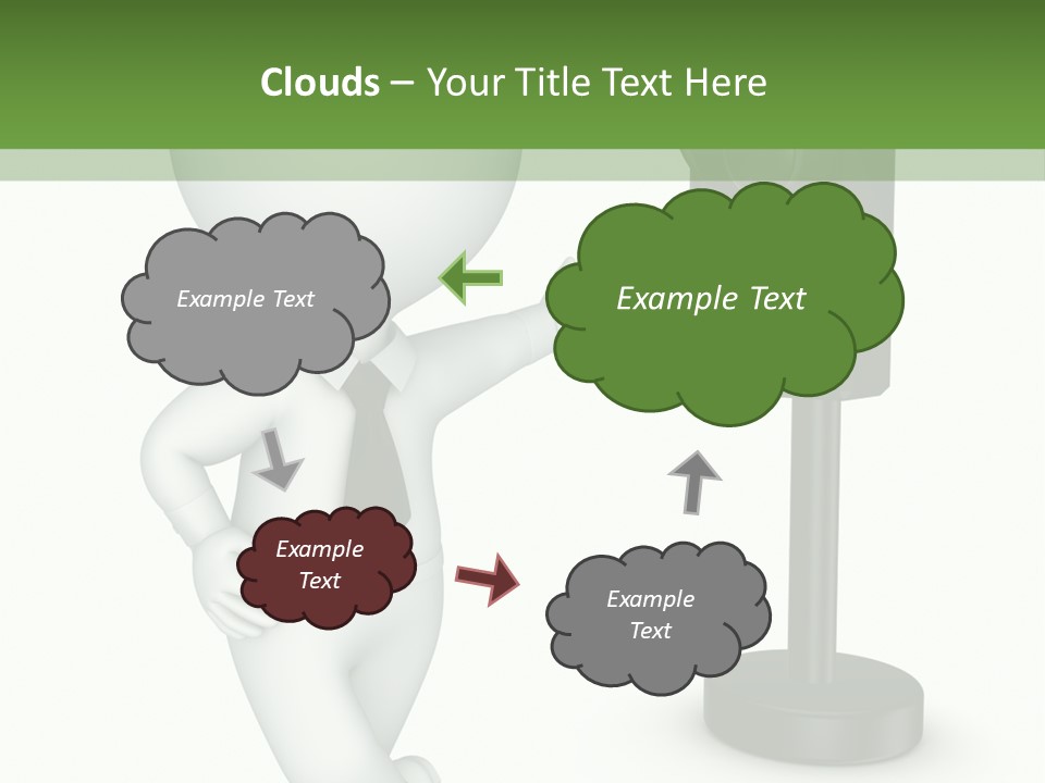 Transport Concept Stoplight PowerPoint Template