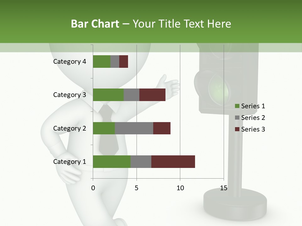 Transport Concept Stoplight PowerPoint Template
