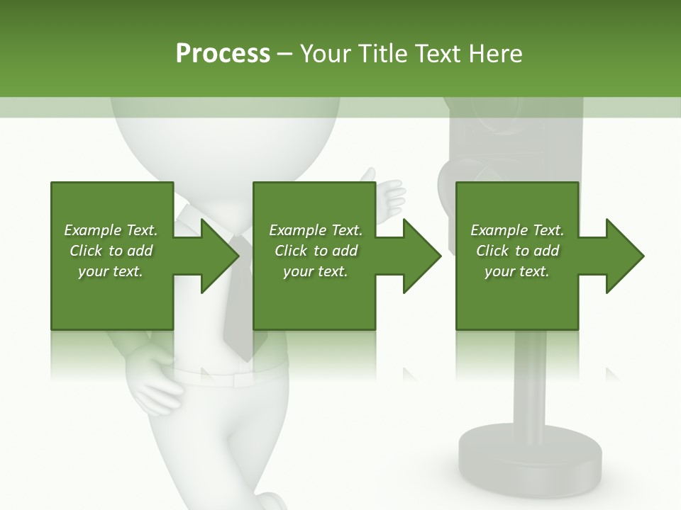 Transport Concept Stoplight PowerPoint Template