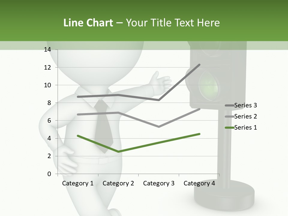 Transport Concept Stoplight PowerPoint Template