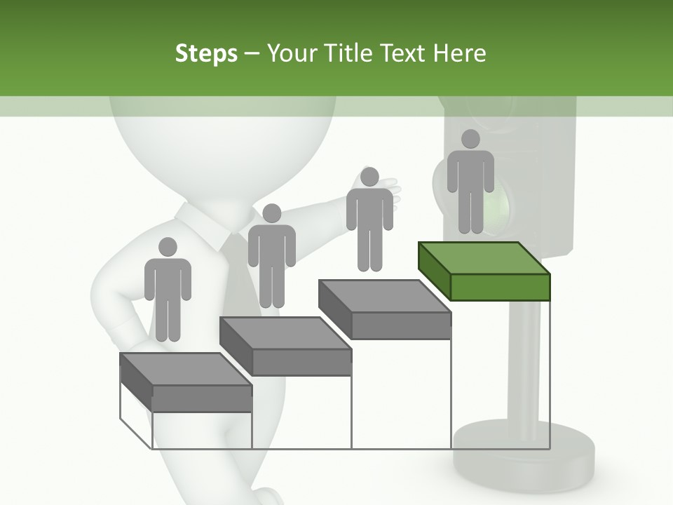 Transport Concept Stoplight PowerPoint Template