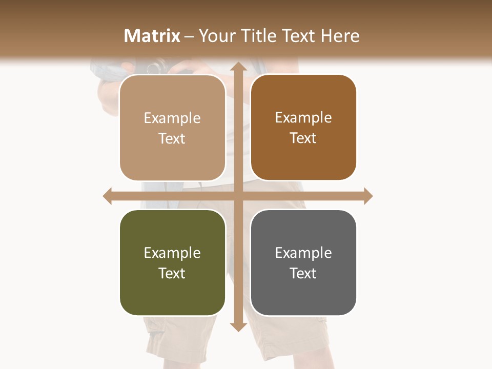 Holding Person Energy PowerPoint Template