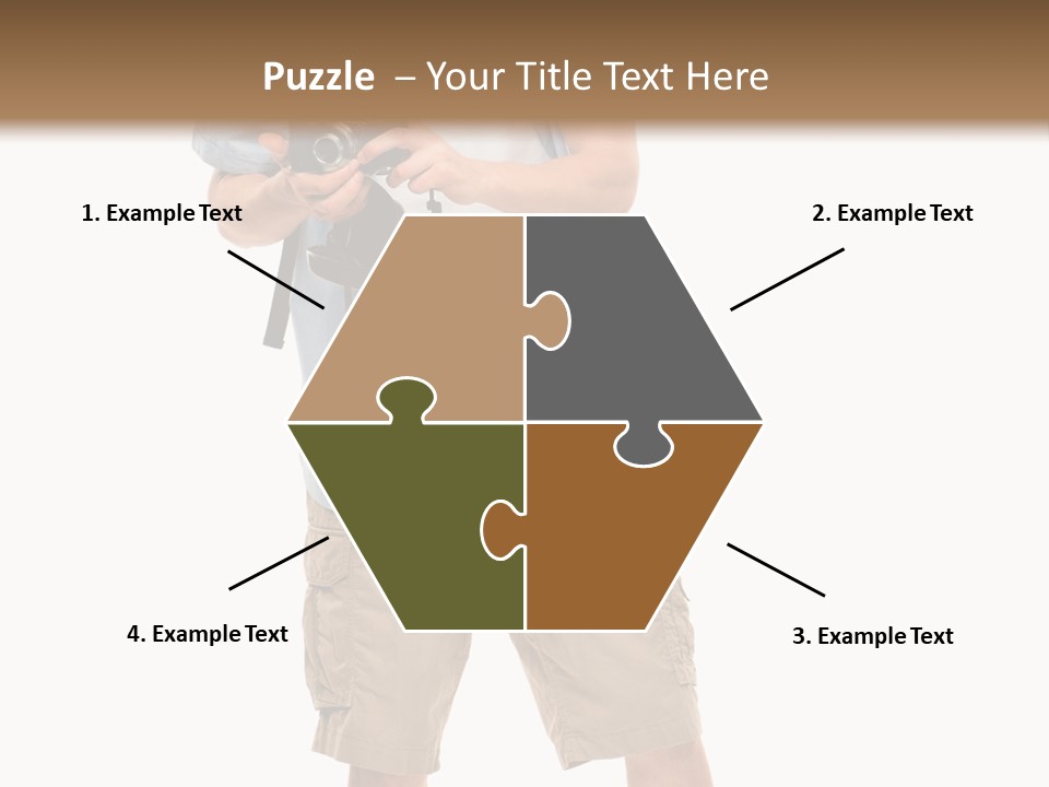 Holding Person Energy PowerPoint Template