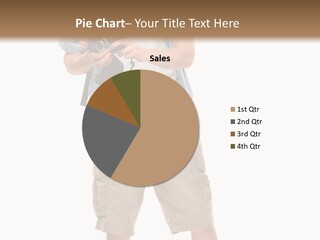 Holding Person Energy PowerPoint Template