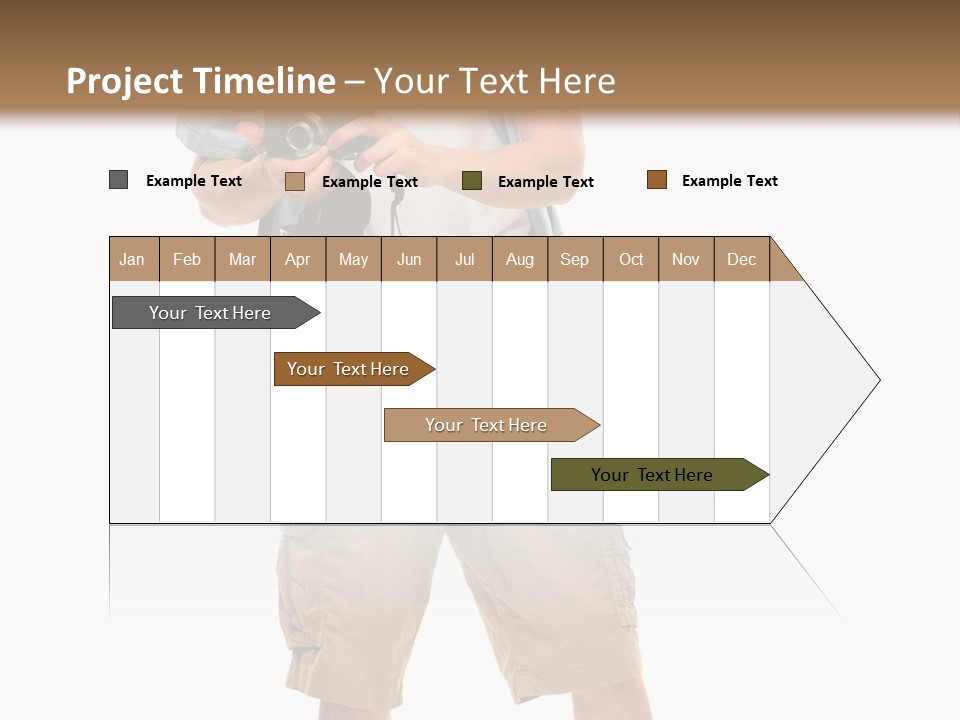 Holding Person Energy PowerPoint Template
