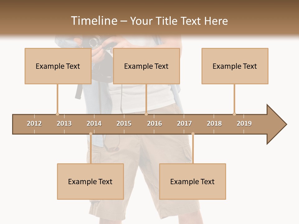 Holding Person Energy PowerPoint Template