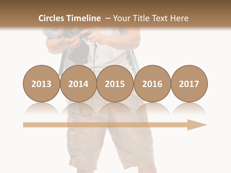 Holding Person Energy PowerPoint Template