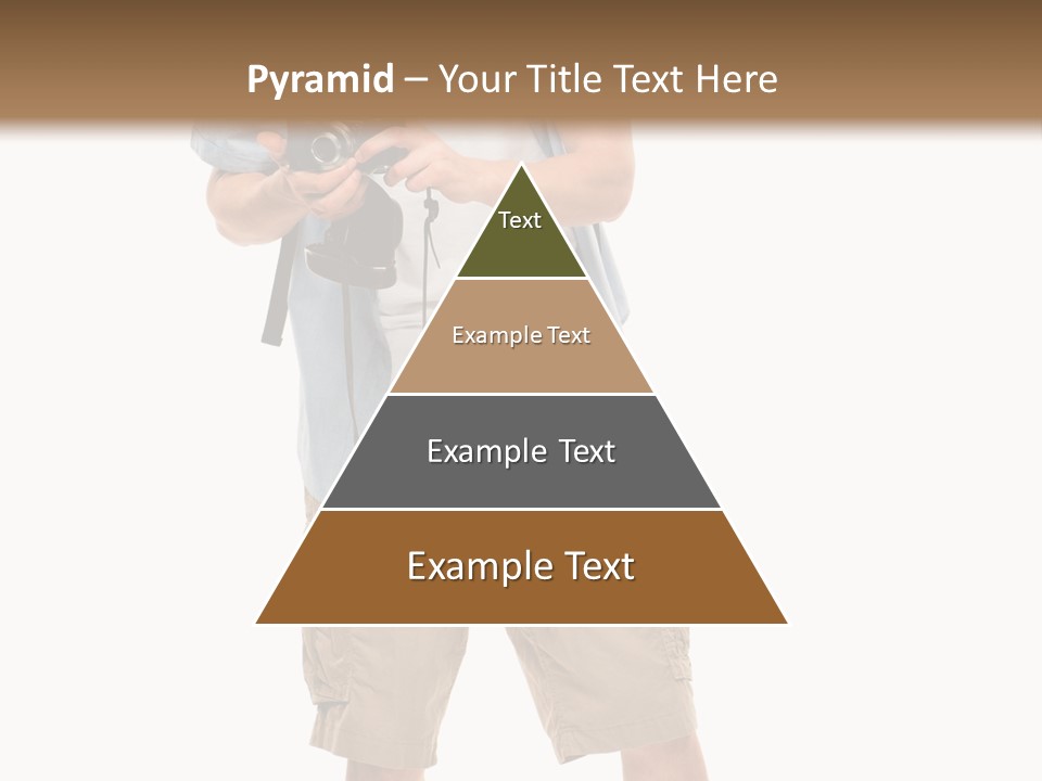 Holding Person Energy PowerPoint Template