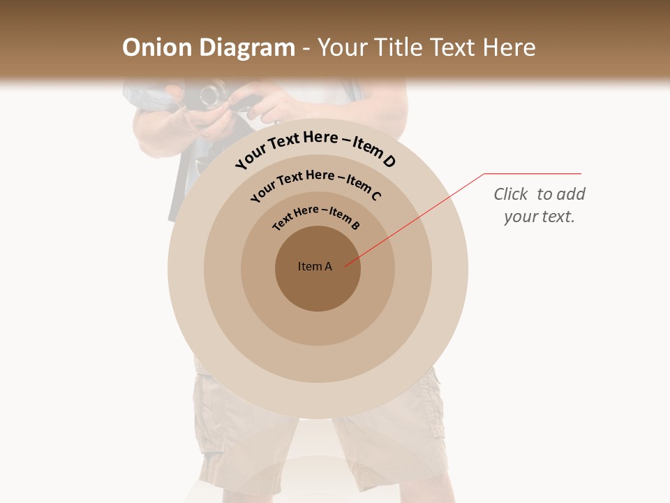 Holding Person Energy PowerPoint Template