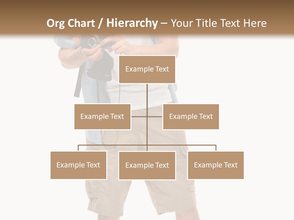 Holding Person Energy PowerPoint Template
