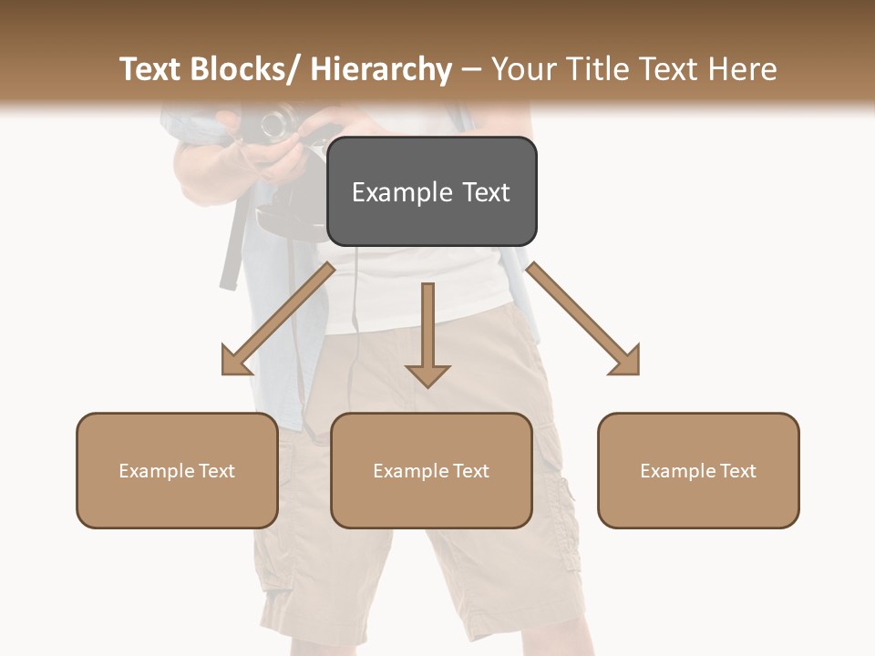Holding Person Energy PowerPoint Template