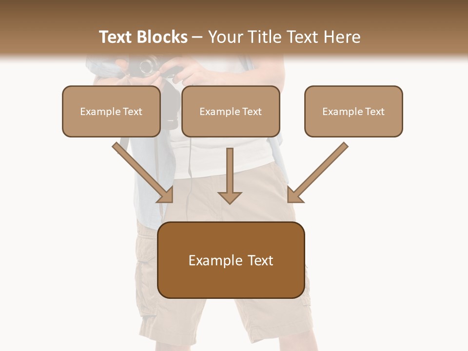 Holding Person Energy PowerPoint Template