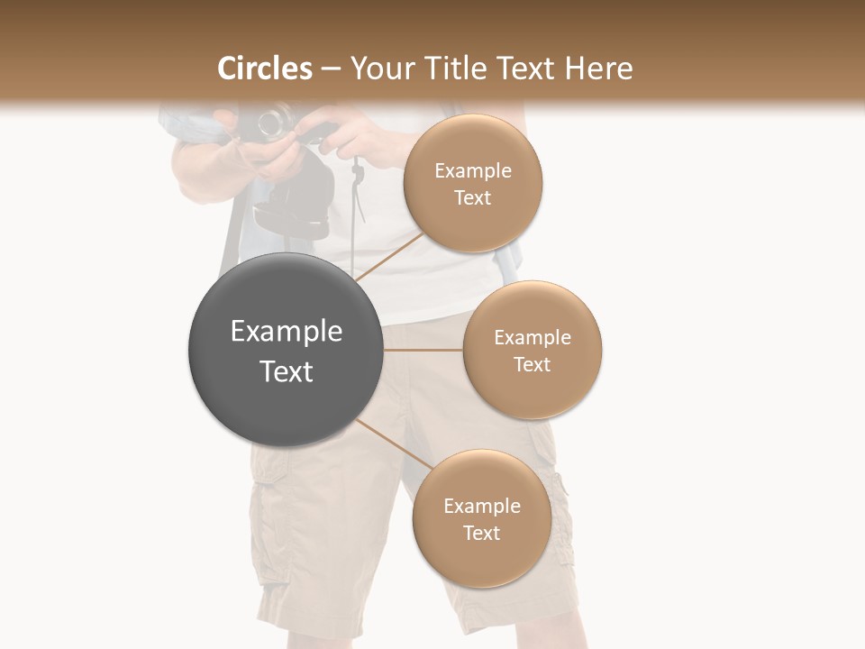 Holding Person Energy PowerPoint Template