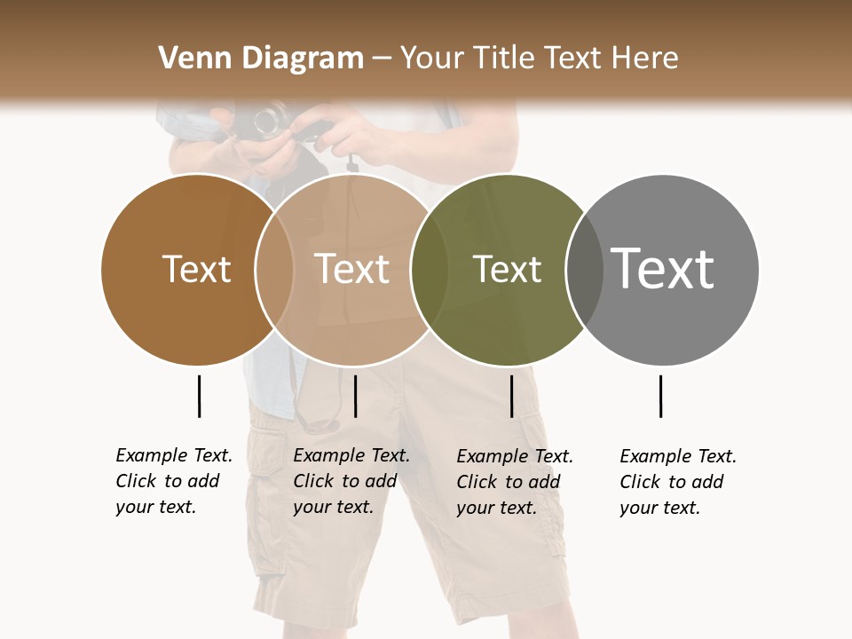 Holding Person Energy PowerPoint Template