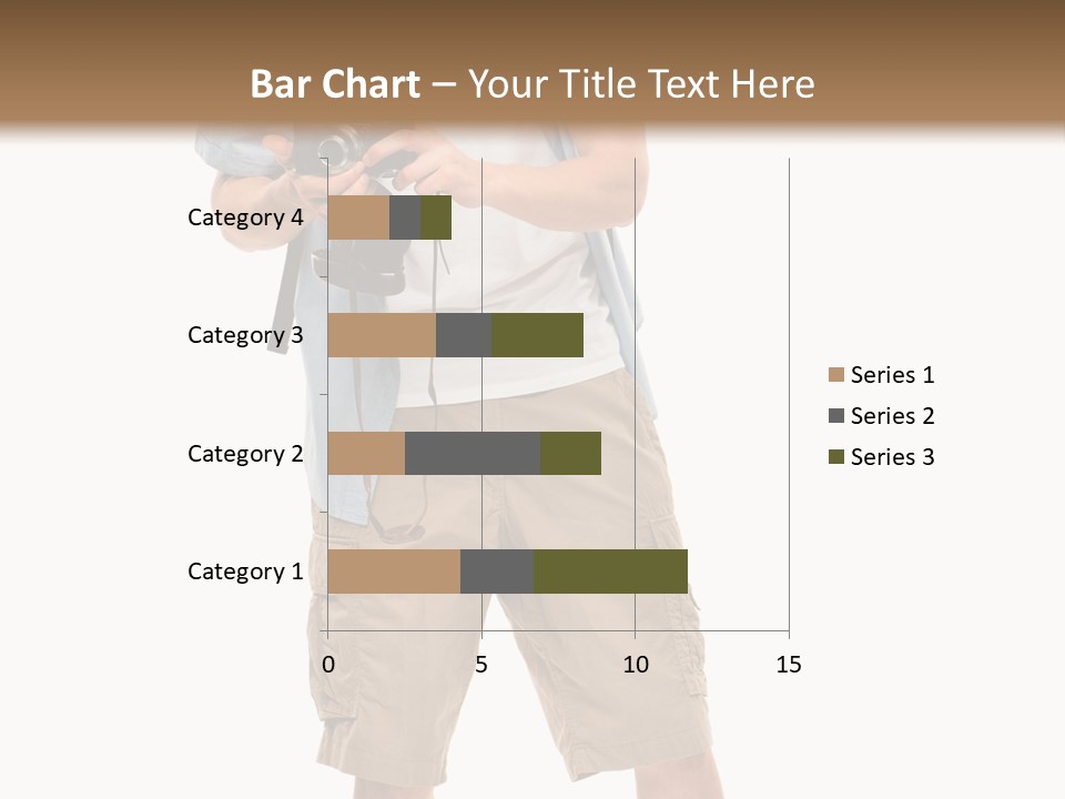 Holding Person Energy PowerPoint Template