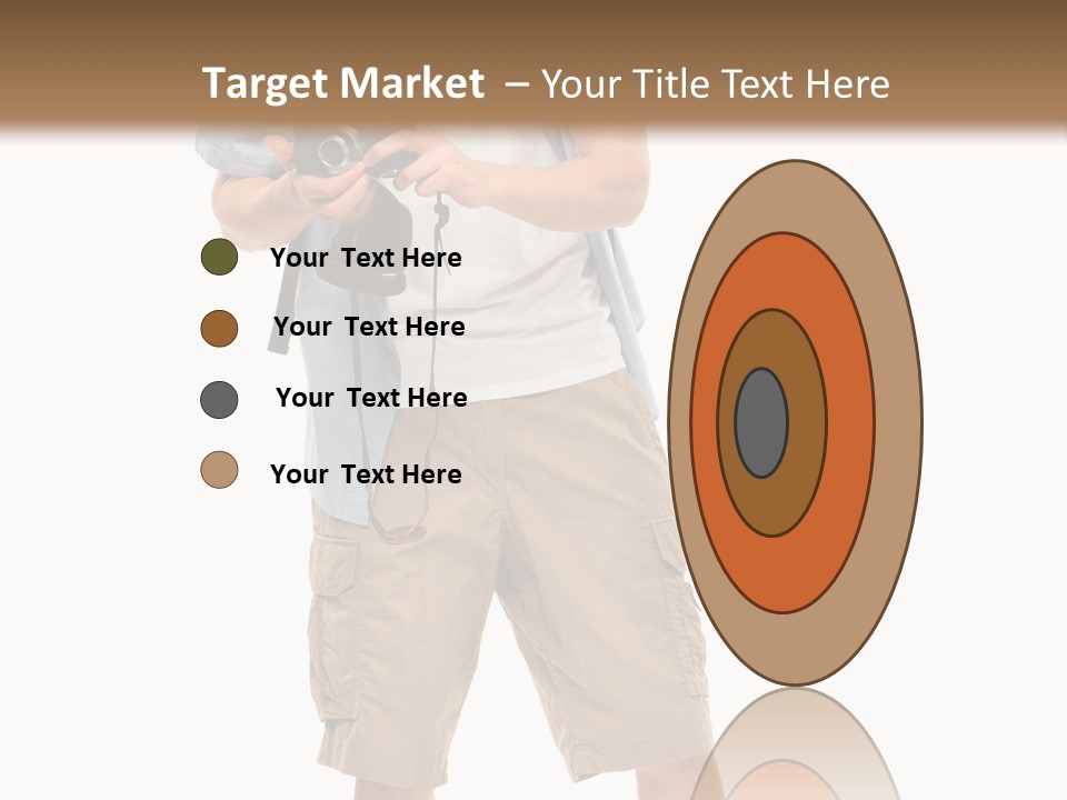 Holding Person Energy PowerPoint Template