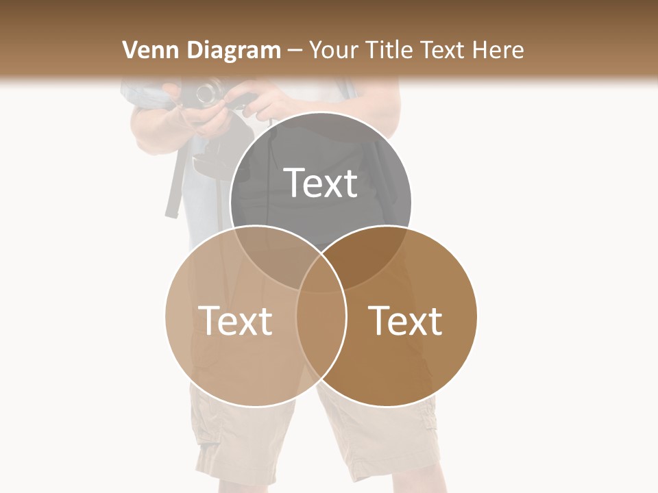 Holding Person Energy PowerPoint Template