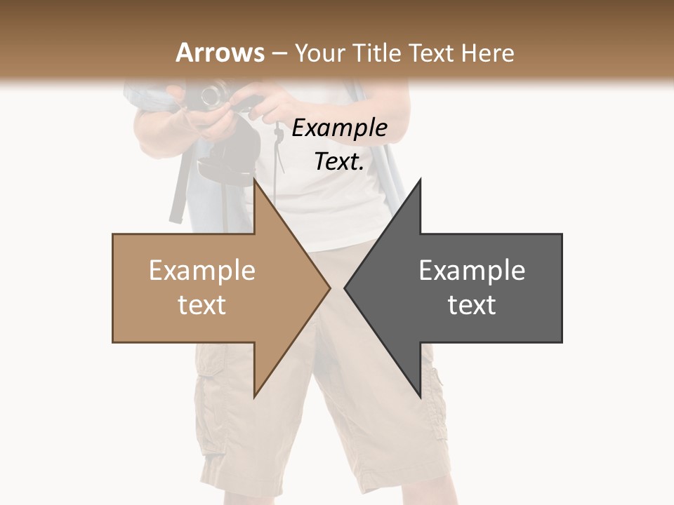 Holding Person Energy PowerPoint Template