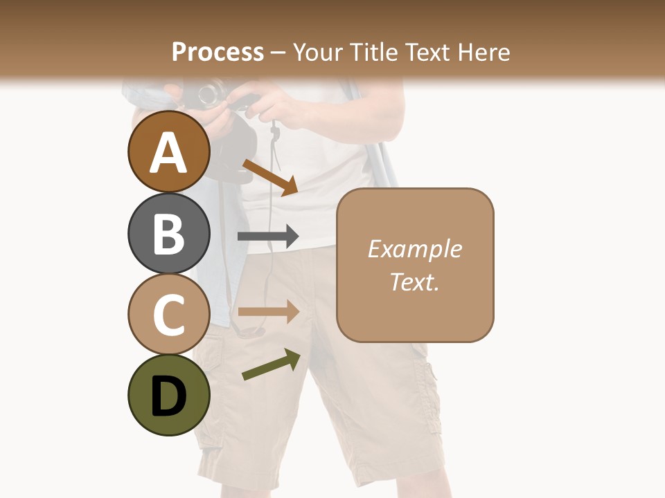 Holding Person Energy PowerPoint Template
