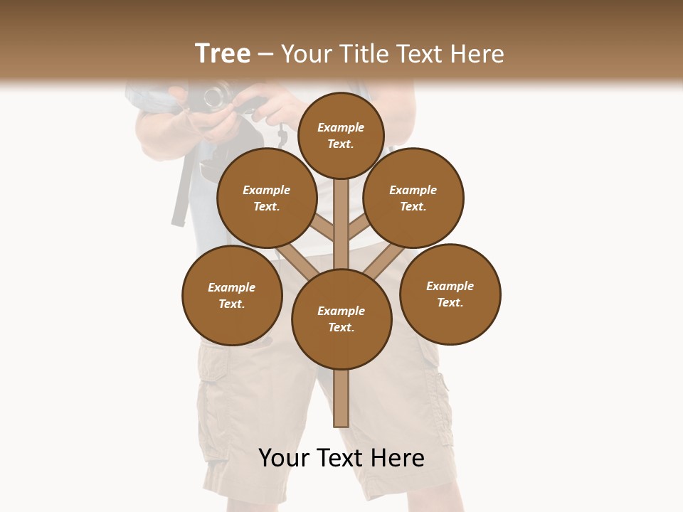 Holding Person Energy PowerPoint Template