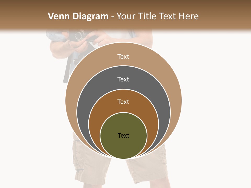 Holding Person Energy PowerPoint Template