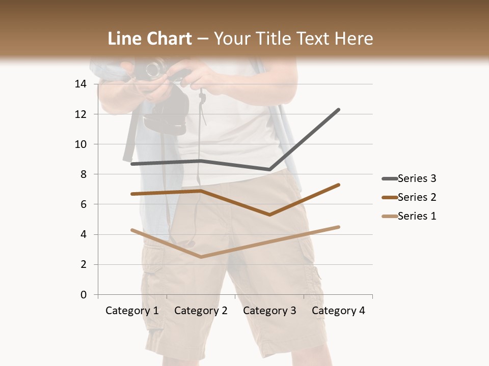 Holding Person Energy PowerPoint Template