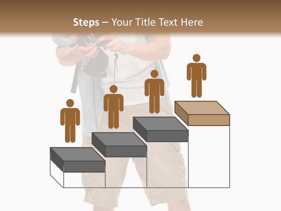 Holding Person Energy PowerPoint Template