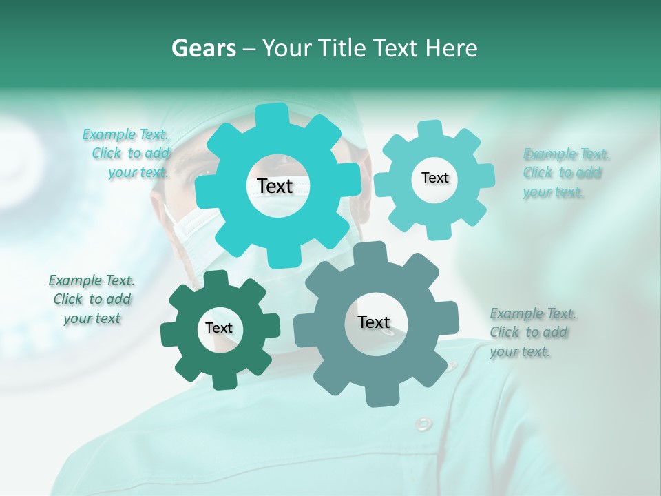 Clinic Surgical Man PowerPoint Template