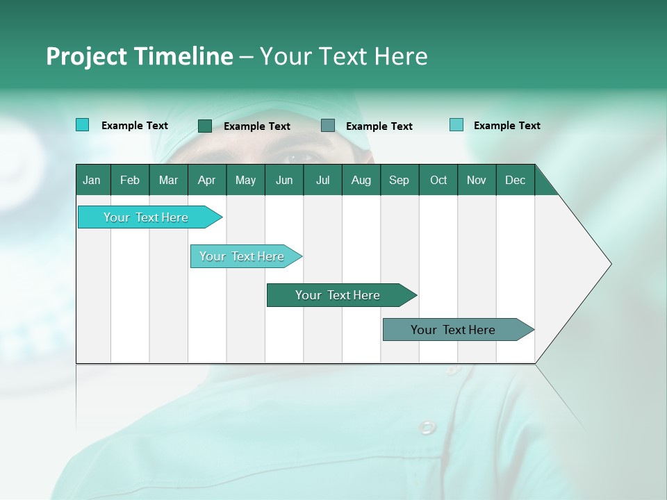 Clinic Surgical Man PowerPoint Template