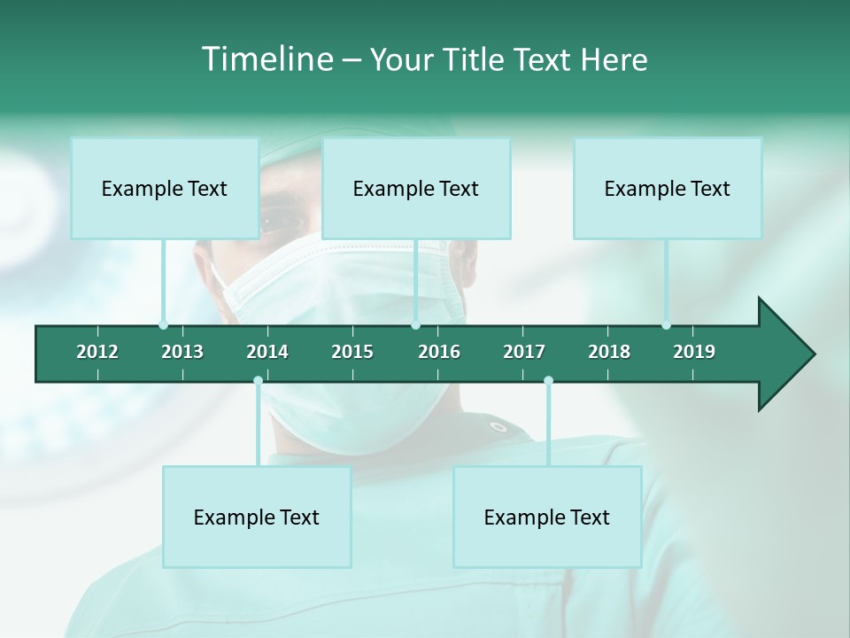 Clinic Surgical Man PowerPoint Template