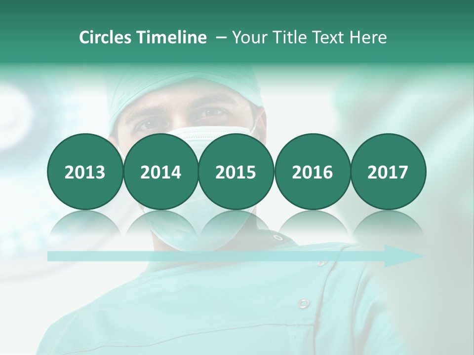 Clinic Surgical Man PowerPoint Template