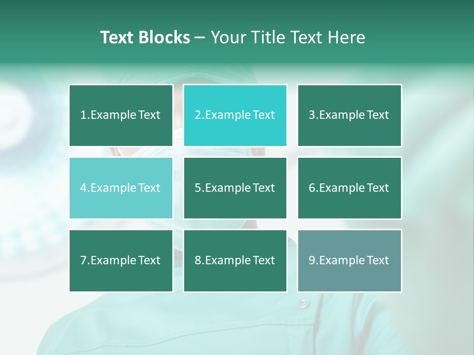 Clinic Surgical Man PowerPoint Template