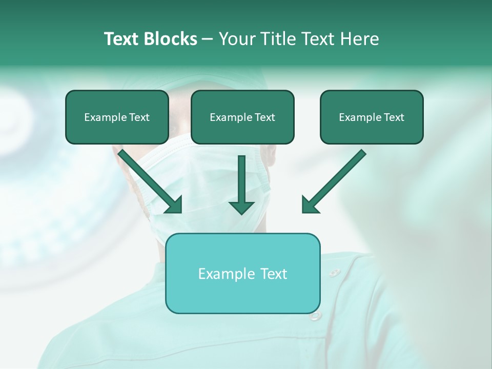 Clinic Surgical Man PowerPoint Template