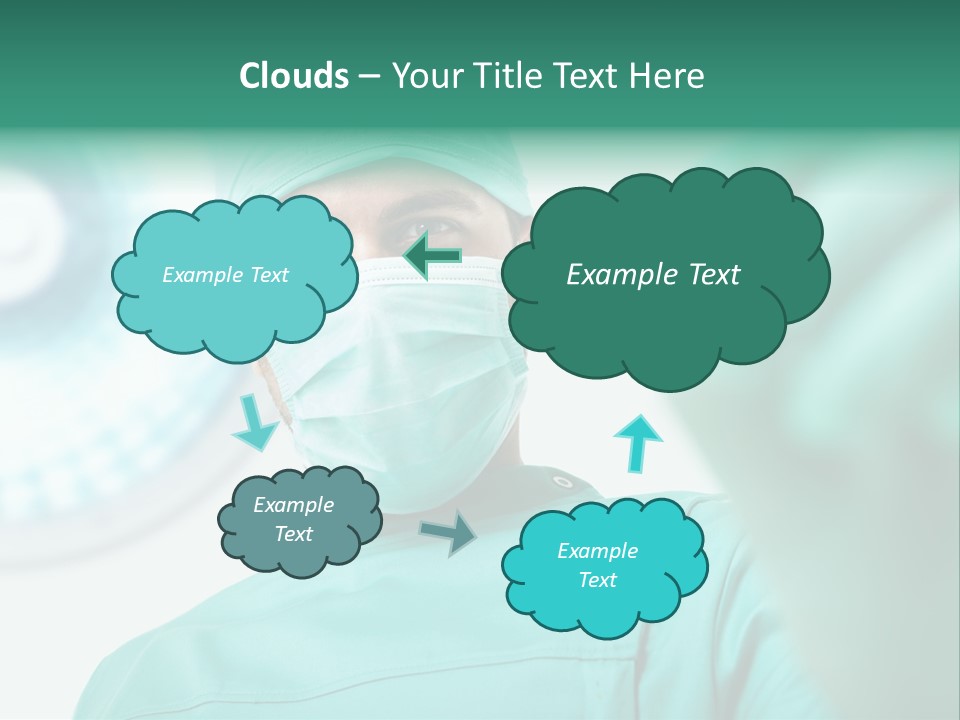 Clinic Surgical Man PowerPoint Template