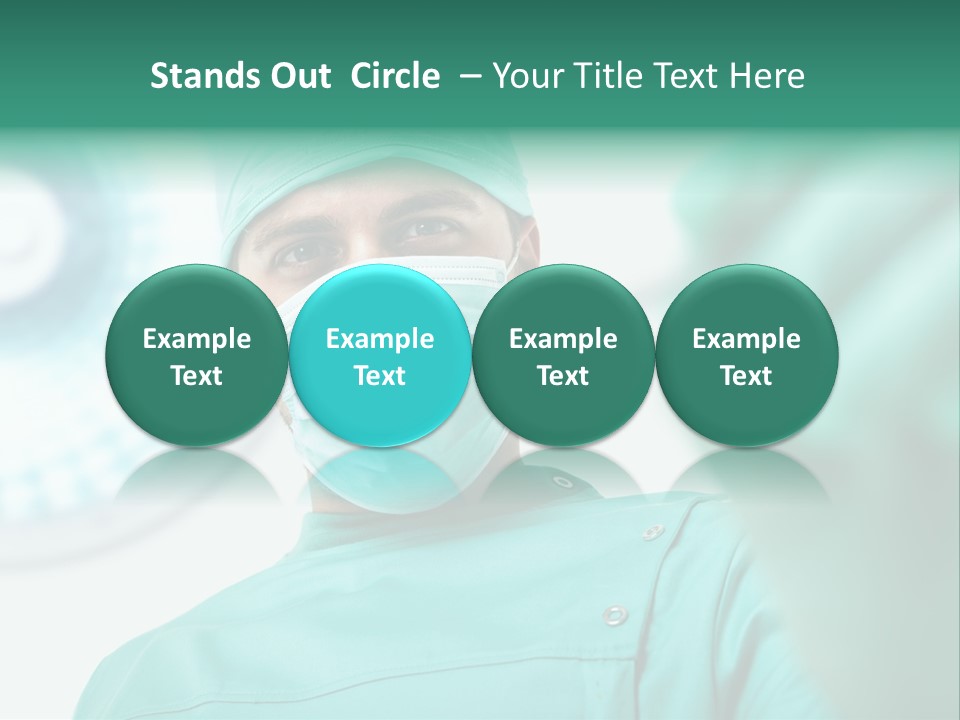 Clinic Surgical Man PowerPoint Template