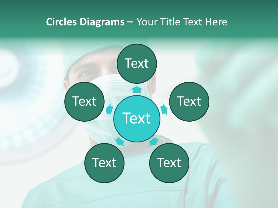 Clinic Surgical Man PowerPoint Template